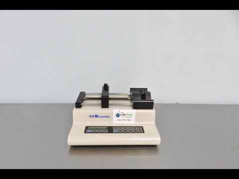 KD Scientific 200 Dual Syringe Pump Video ID 21996