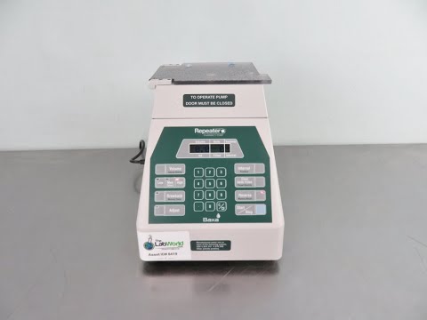 Baxter Baxa Repeater Pump Video ID 24251