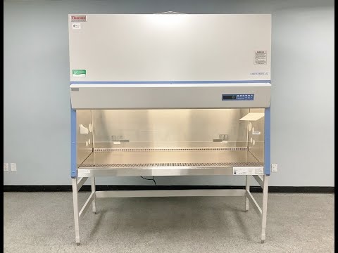 Thermo 1300 Series A2 Biosafety Cabinet Video ID 24497