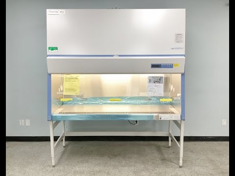 Thermo 1300 Series A2 Biosafety Cabinet Video ID 25160