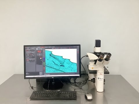 Leica Inverted Microscope Video 24309