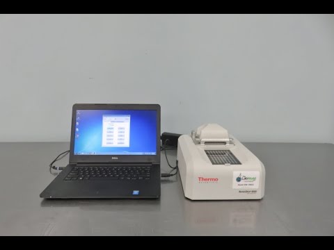 Thermo Nanodrop 8000 Spectrophotometer ID 19953