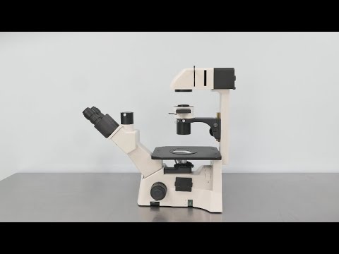 VWR Trinocular Inverted Phase Contrast Microscope ID 19431