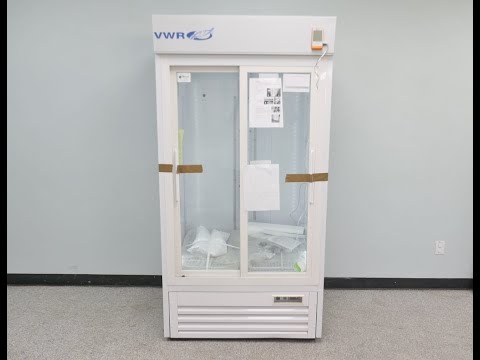 Double Glass Door Lab Fridge - 2022 Unused ID 17486