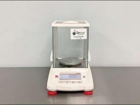 Ohaus Pioneer Analytical Balance ID 24252