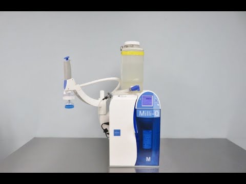 Millipore Milli Q Water Purification System Video ID 22070