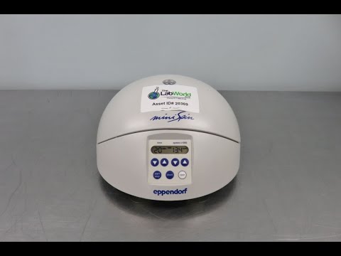 Eppendorf Mini Spin Centrifuge Video ID 20369