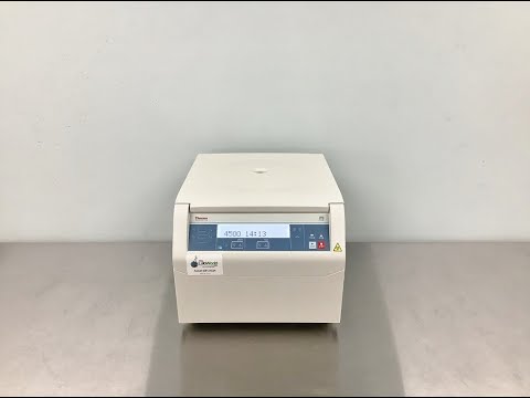 Thermo Scientific Sorvall ST8 Centrifuge Video ID 24524