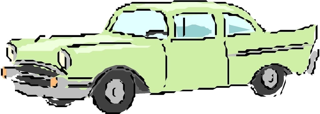 Image of cartoon car