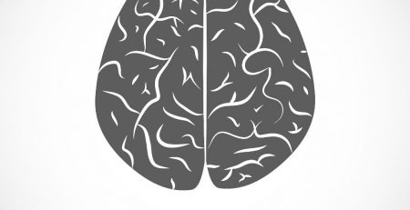 Cartoon image of a brain