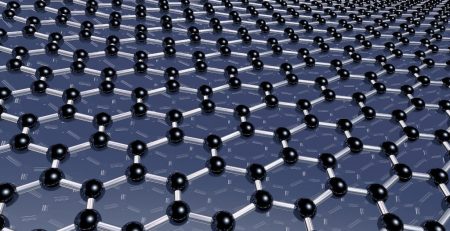 Computer rendering of graphene