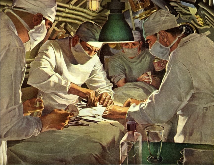 Accidental awareness can happen sometimes in the operating room if the patients hasn't received enough medicine