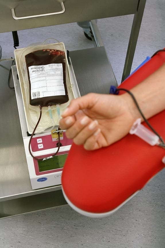 Blood donors in Sweden get a text telling them that they saved a life Sweden