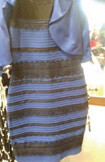 A picture of a dress went viral yesterday as many debated on its color