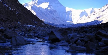 The highest peak has been shifted by the powerful Nepal earthquake