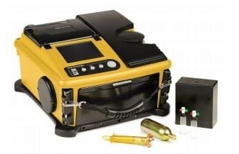 Photo of the Torion T9 portable GC-MS system