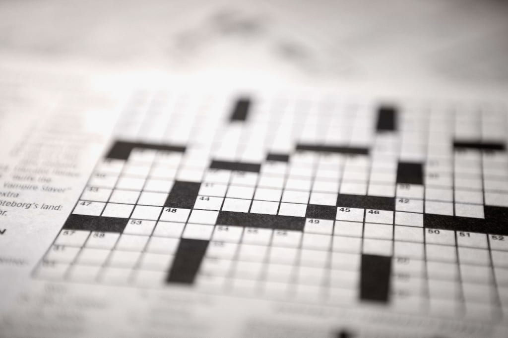 Crossword Puzzles Linked to "Younger" Brains