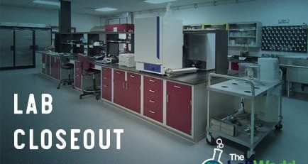 elling your lab equipment when closing down a lab is an excellent way to recoup your initial investment and keeps instruments out of landfills