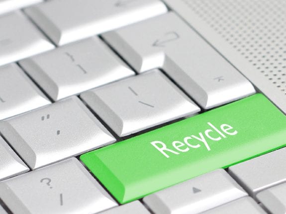Electronics recycling is the act of recovering the valuable materials that these electronics are made of, Electronics recycling keeps these highly valuable materials out of the landfill.