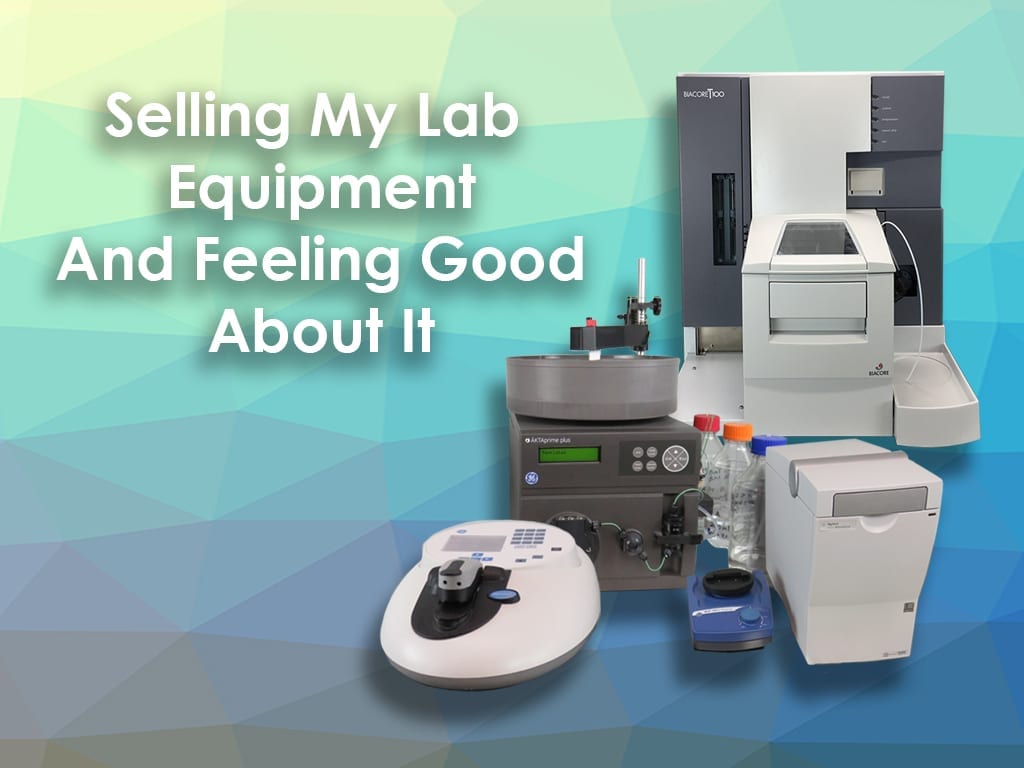 Selling My Lab Equipment and Feeling Good About It