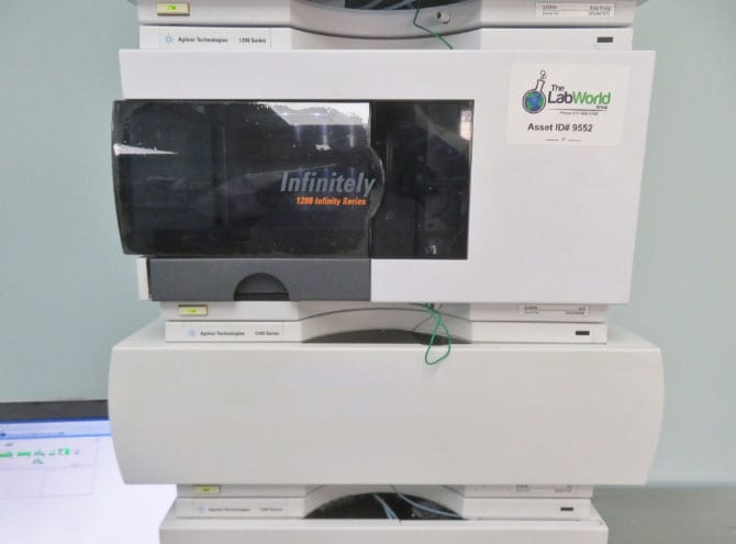 Agilent 1200 HPLC System with RID and MWD