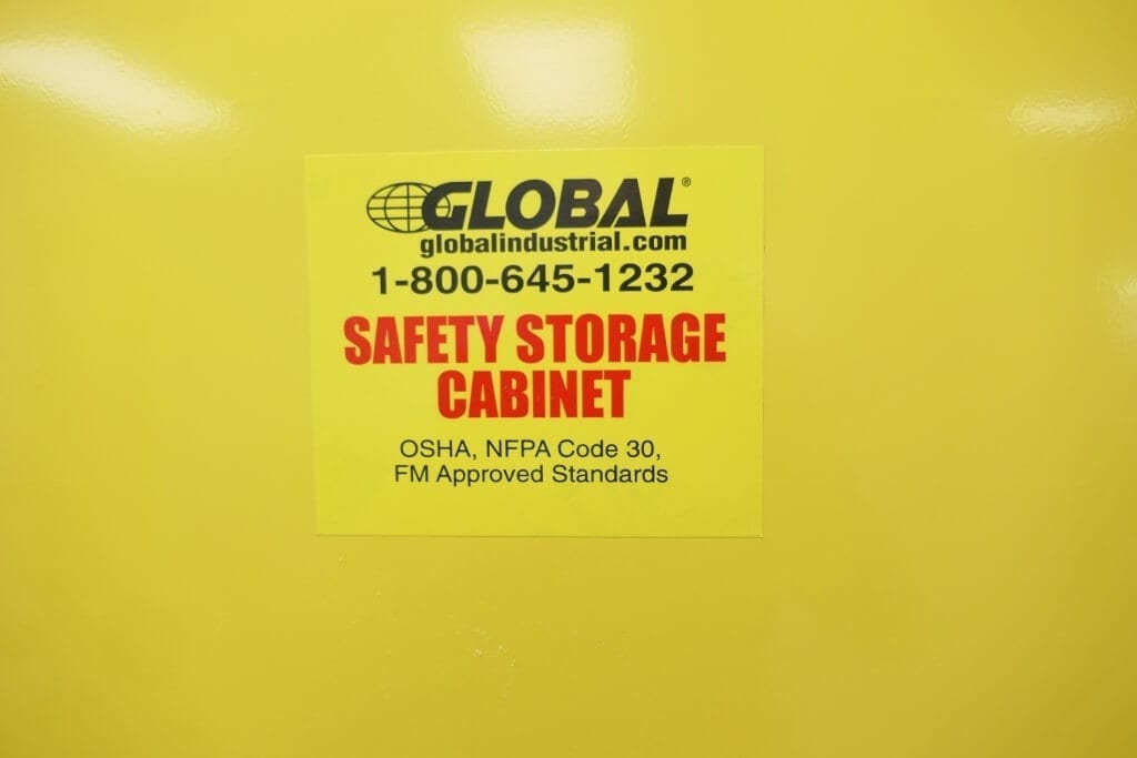 Global 110 Gallon Flammable Storage