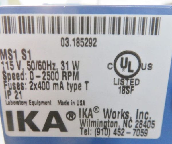 IKA MS1 S1 Vortex Shaker