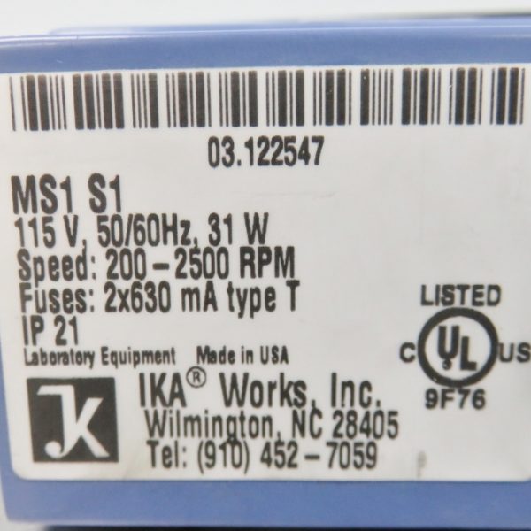 IKA MS1 S1 Vortex Titer Plate Shaker