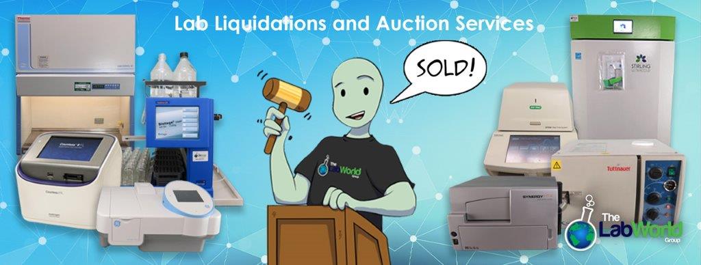 The Lab World Group lab auction, laboratory auction, selling lab equipment