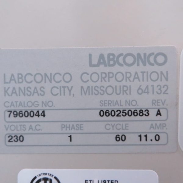 Labconco Freezone 12 Plus Console Freeze Dryer