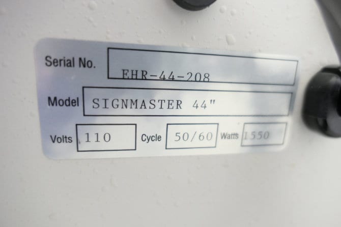 Sign Master Serial Code Ledco Sign Laminator Signmaster 44