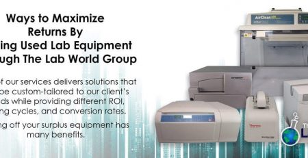 selling used lab equipment and maximizing your ROI. The Lab World Group