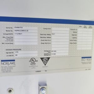 Norlake Double Door Lab Refrigerator