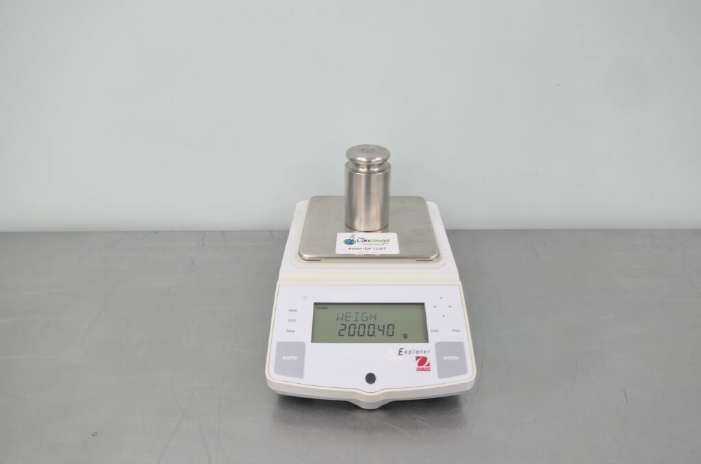 Ohaus Explorer Analytical Balance E0B120 - The Lab World Group