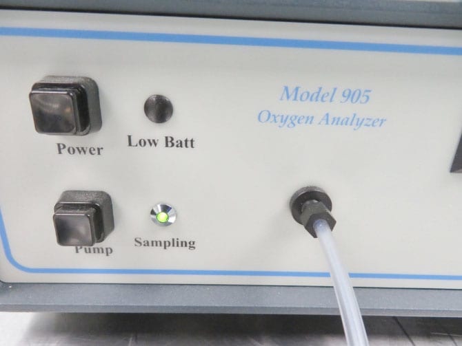 Quantek Instruments 905 Headspace Oxygen Analyzer