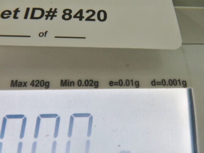 Shimadzu TX423L Top Loading Laboratory Balance