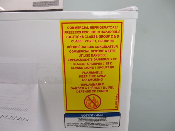 Thermo Explosion Proof Refrigerator Freezer Brand New