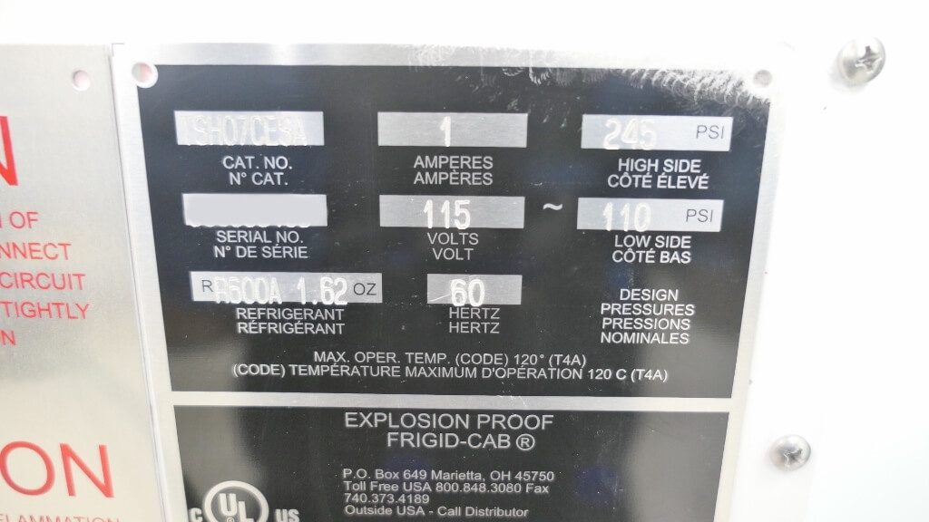 Thermo Explosion Proof Fridge Freezer The Lab World Group