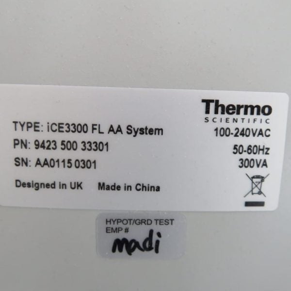 Thermo Scientific iCE 3300 AA Spectrometer