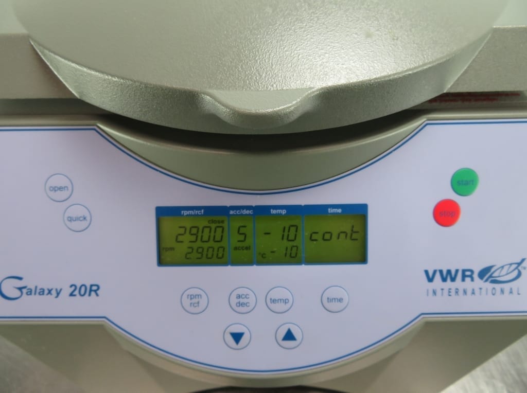 VWR Galaxy 20R Refrigerated Micro Centrifuge