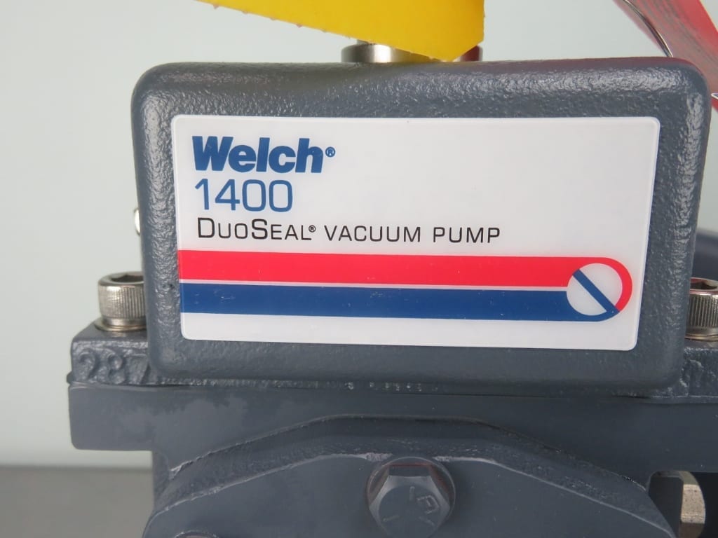 welch duoseal vacuum pump 1400