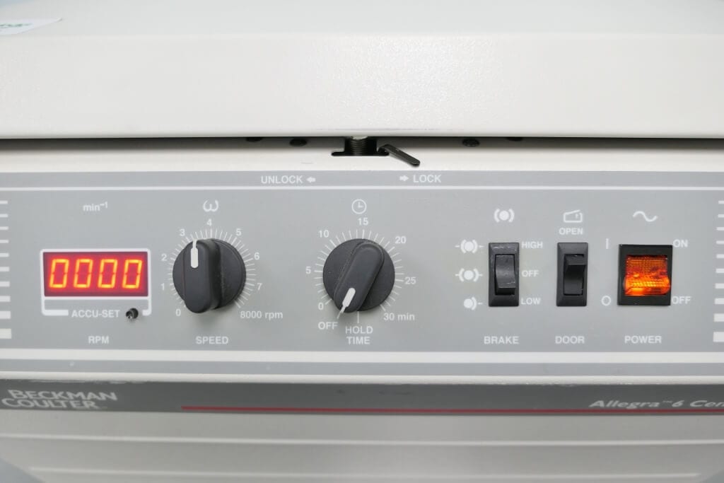 Beckman Allegra 6 Benchtop Centrifuge - The Lab World Group