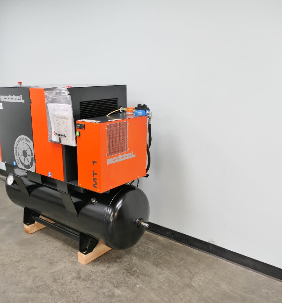 Mattei Blade 4s HX Rotary Vane Air Compressor The Lab World Group