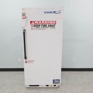 VWR flammable material storage freezer video