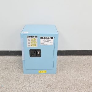 Justrite acid cabinet 4-gallon