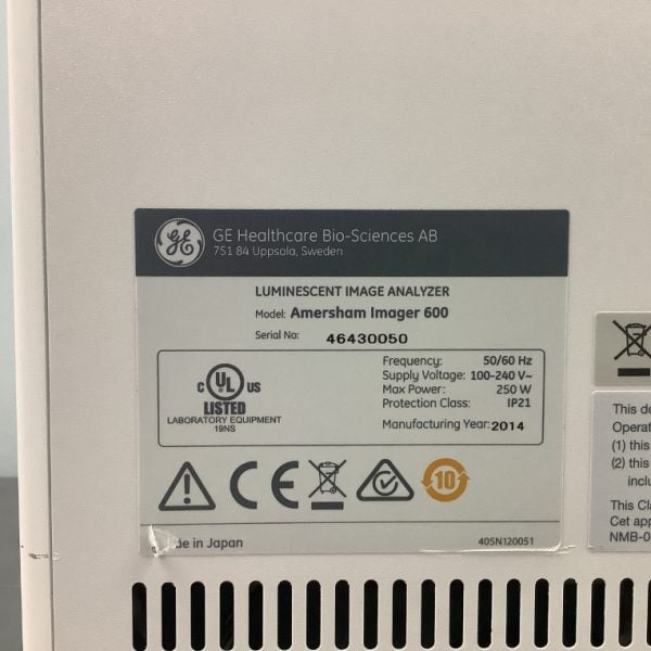 Amersham Imager 600 RGB - The Lab World Group