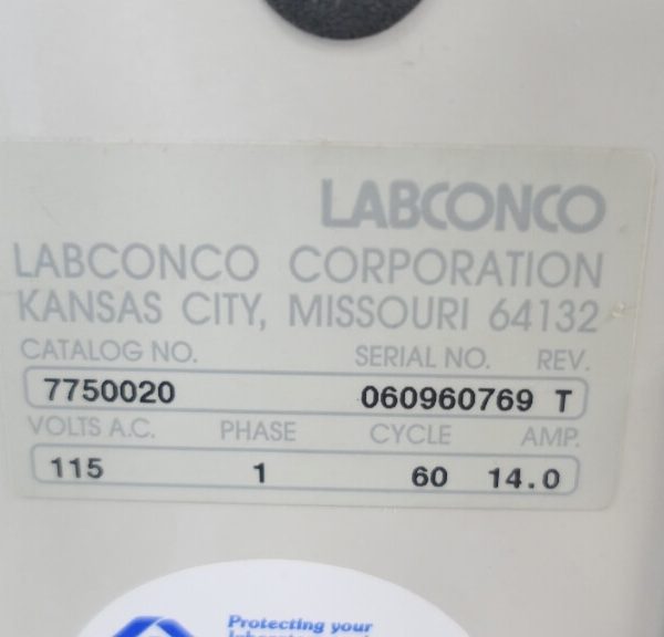 Labconco Freeze Dryer Freezone 4.5 - The Lab World Group
