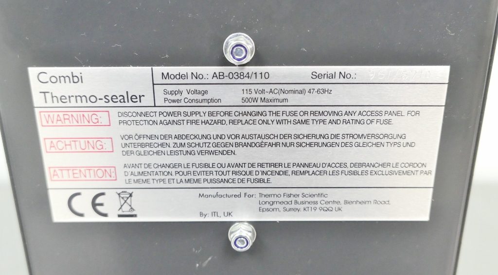 Microplate Sealer Thermo ALPS 25 The Lab World Group