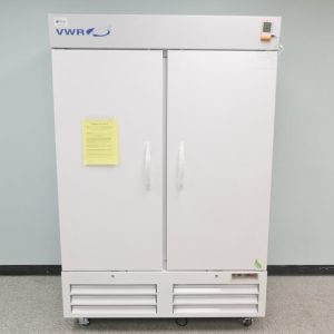 VWR double door lab refrigerator hc-sls-49 video