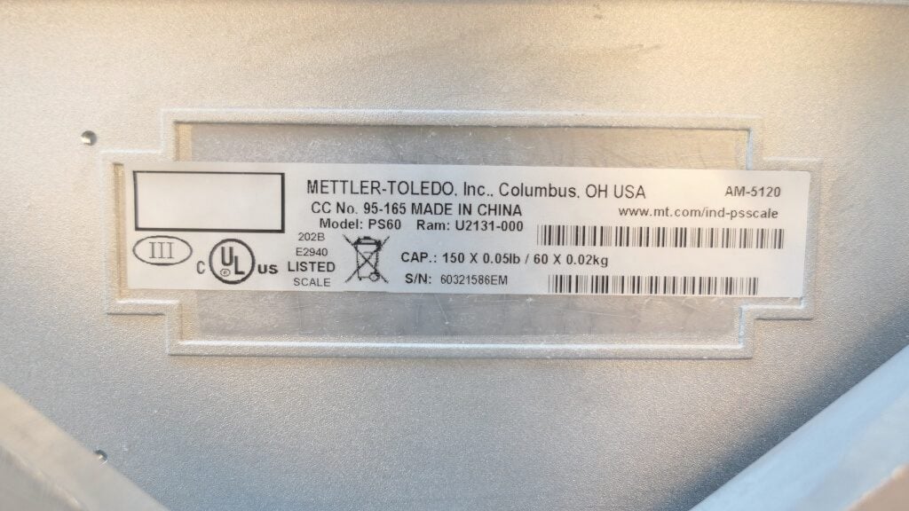 Adattatore CA Per Mettler-Toledo PS60 Scala Spedizione Digitale - Foto 11